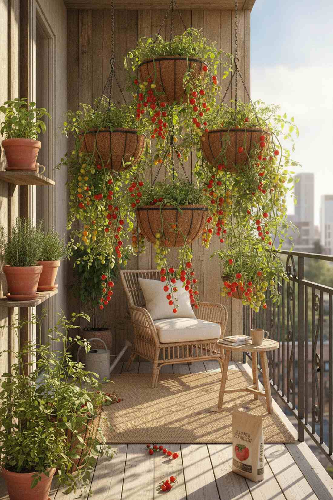 tumbling tomato baskets