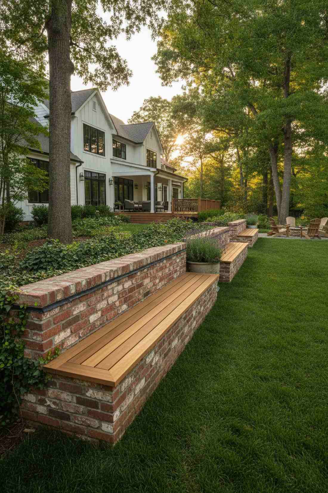 bench seating along wall