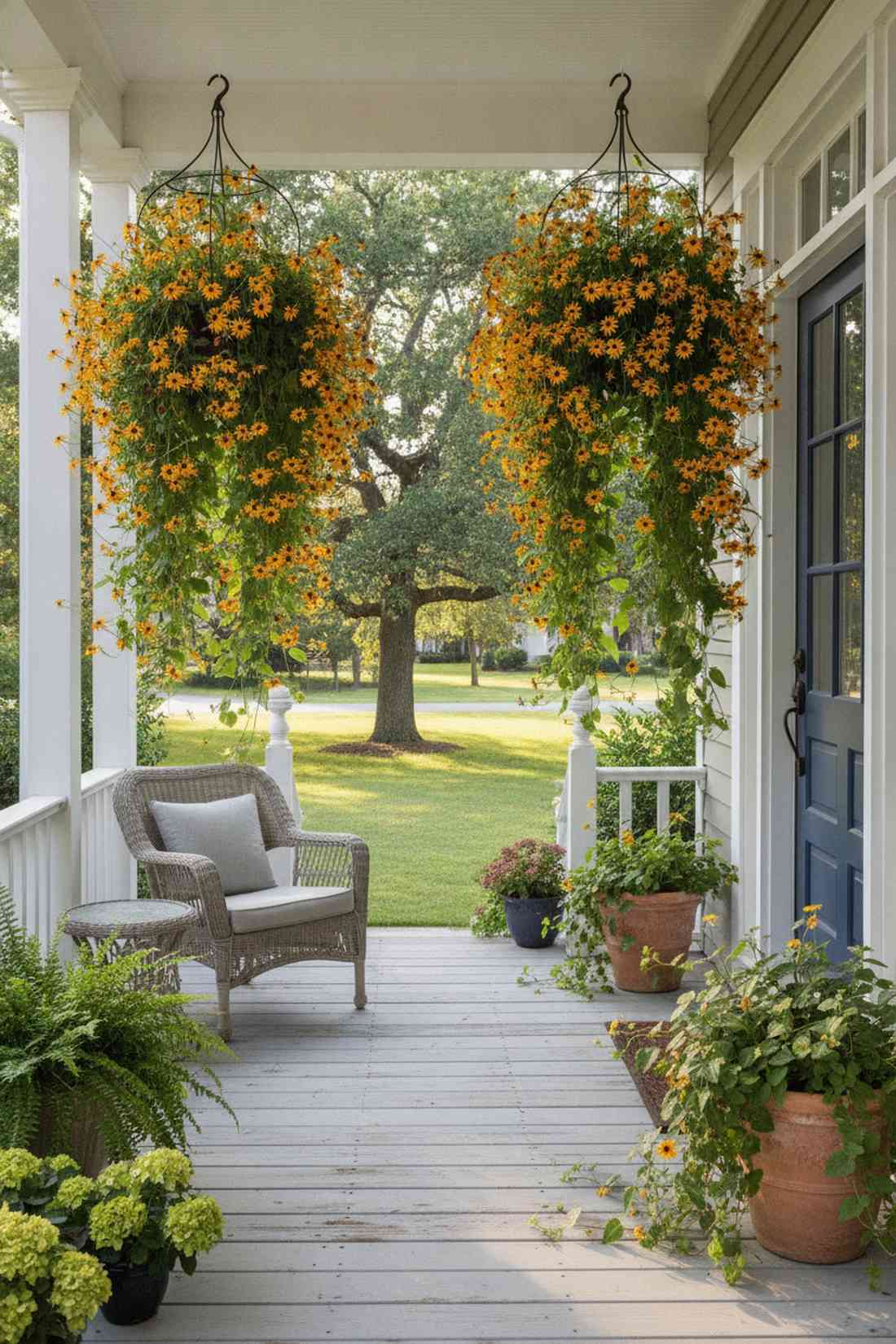 black eyed susan vine cheerful containers