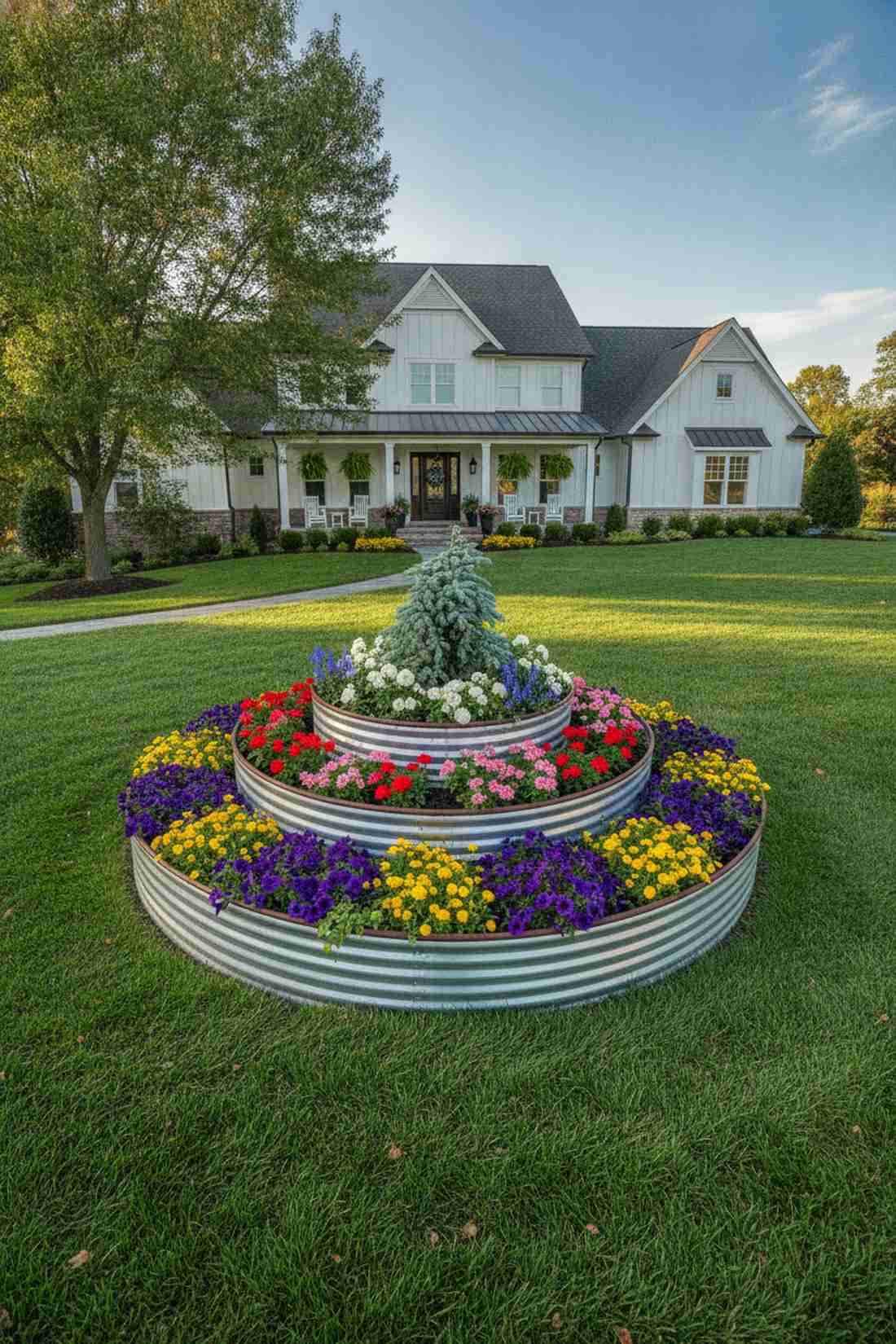 circular concentric rings