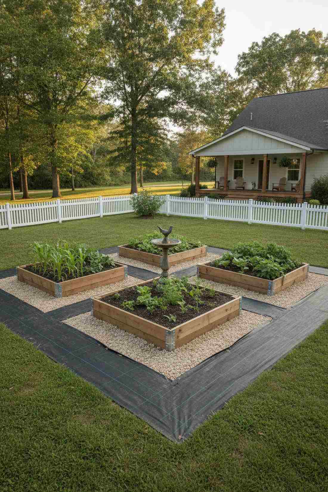 classic four bed square