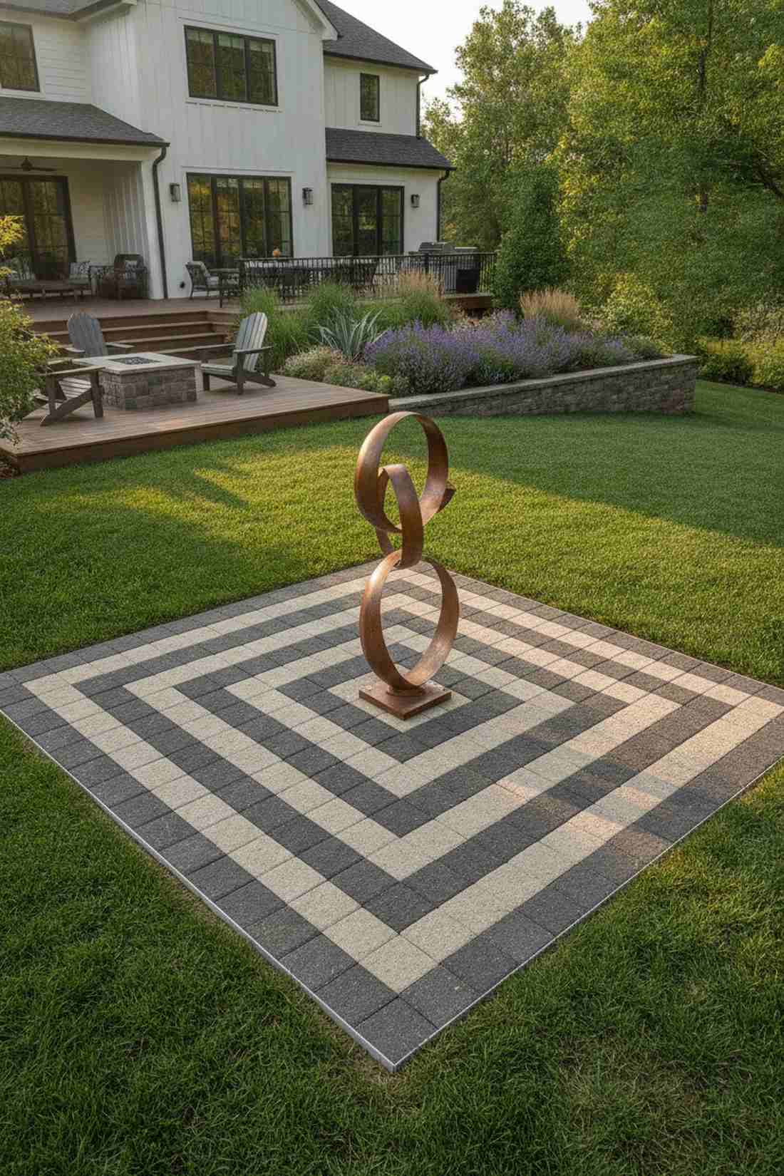 concentric square target