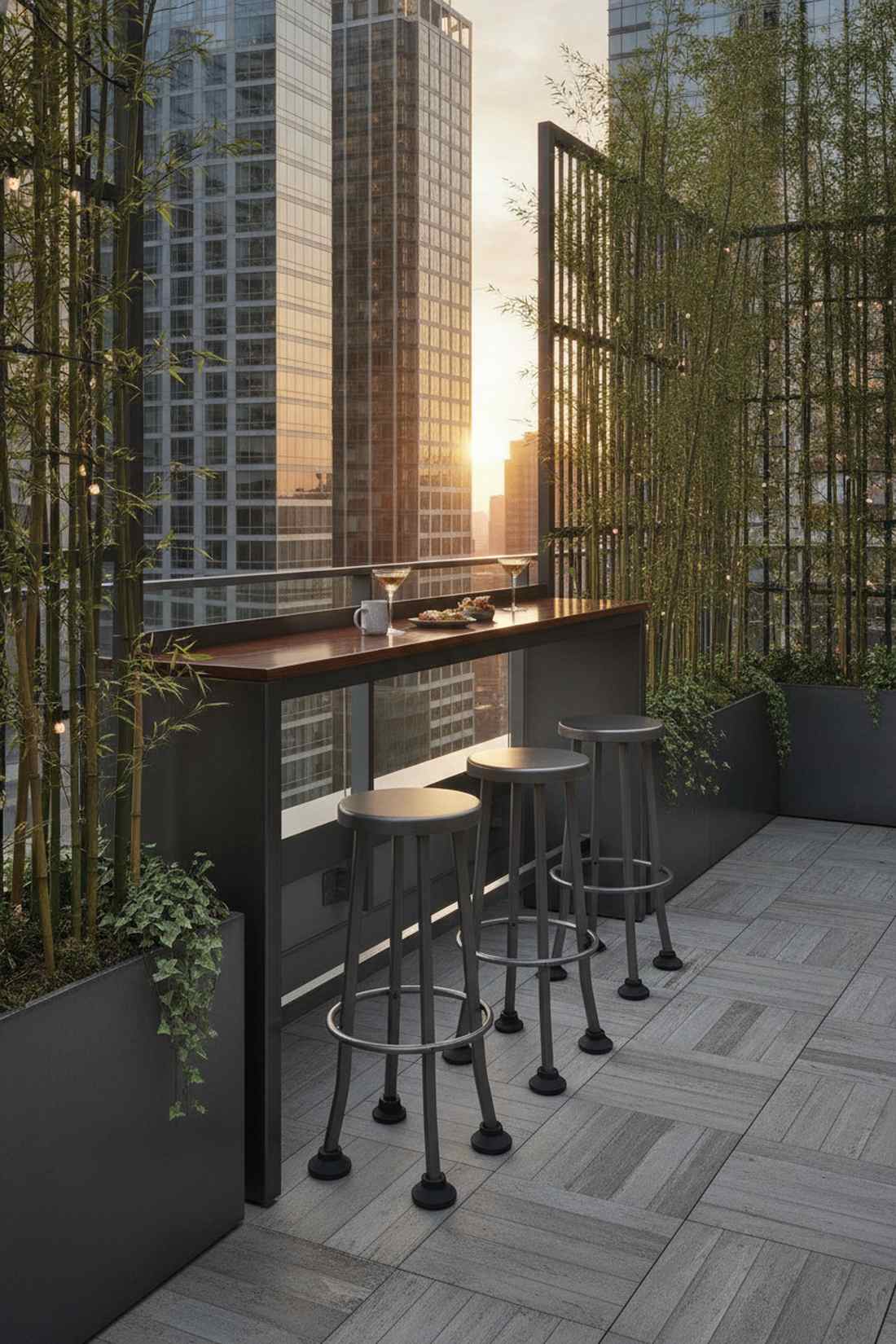 counter height bar style