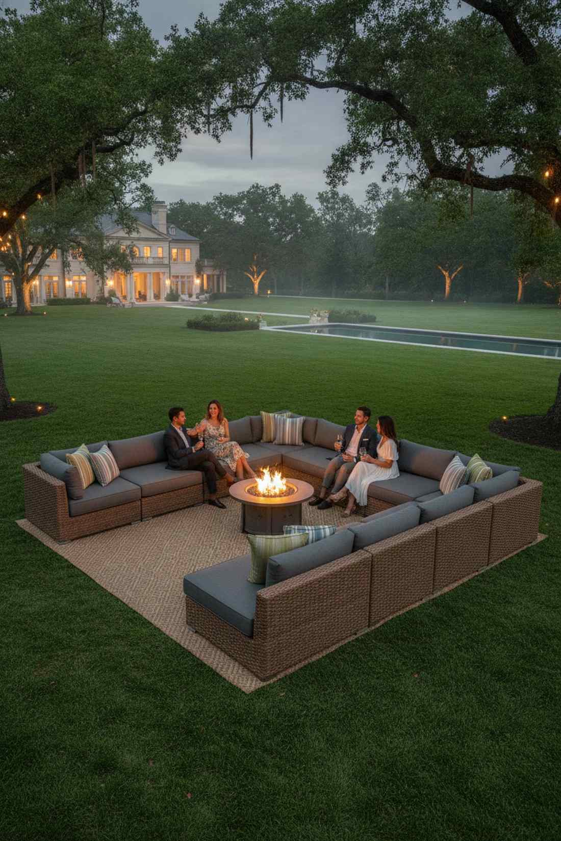 deep seated outdoor sofas