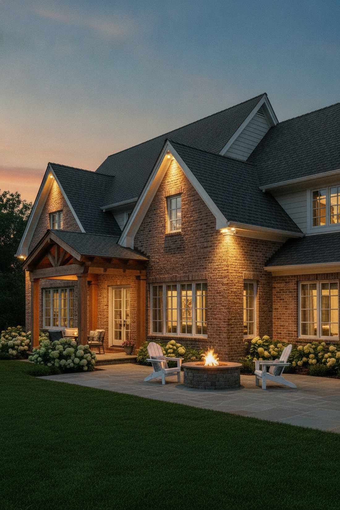 eave return corner accents