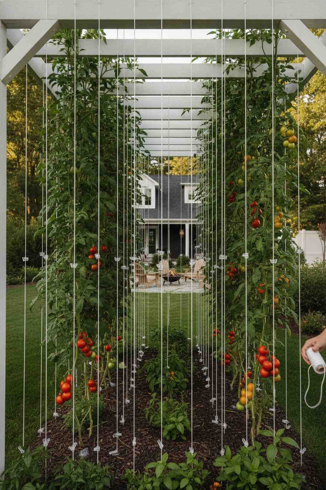espalier wire frameworks