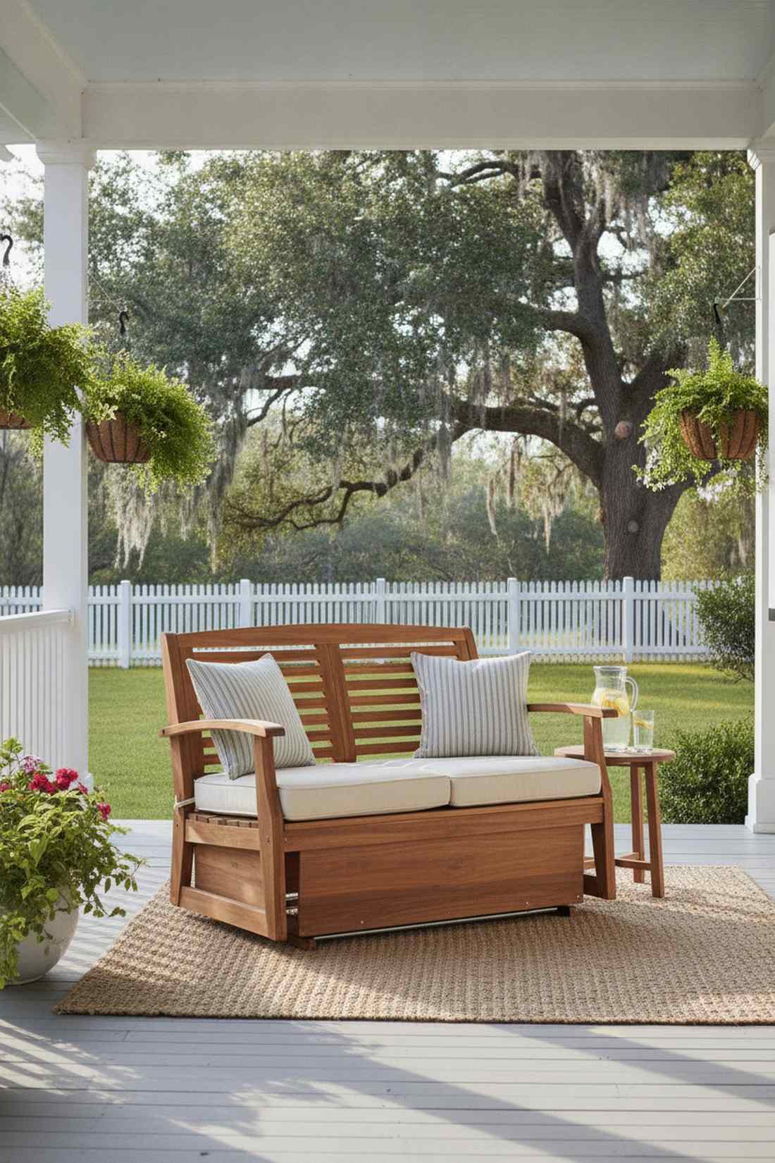 eucalyptus glider benches
