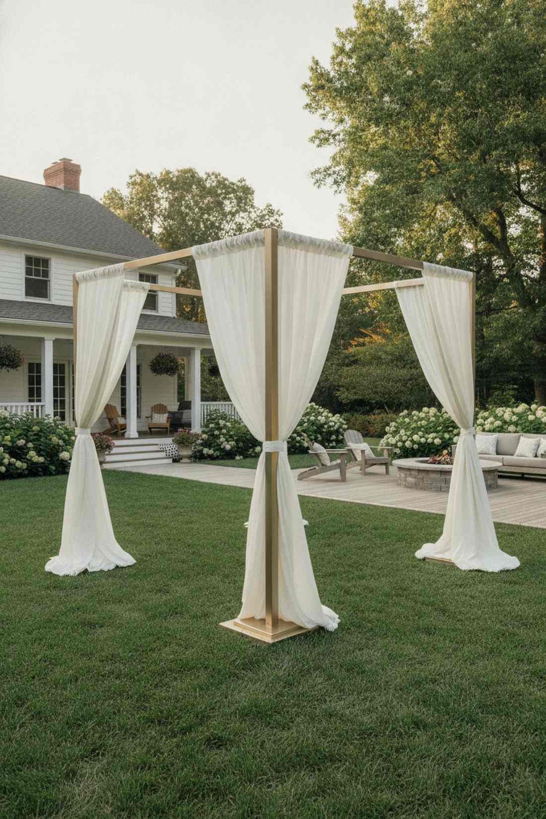four post canopy structure