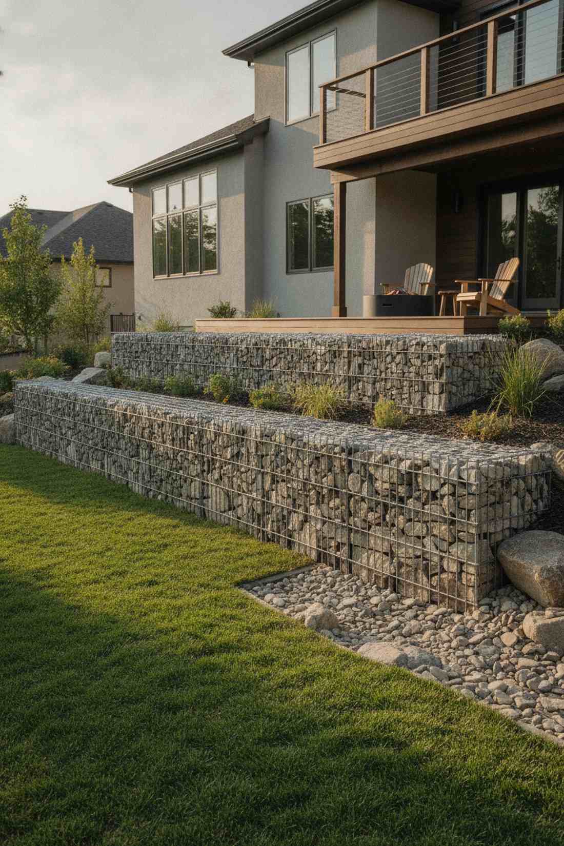 gabion wire basket wall