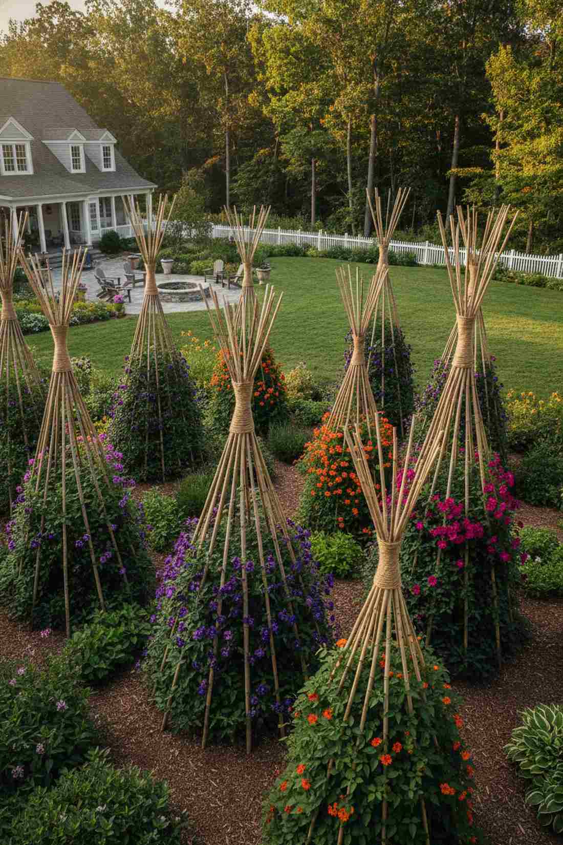 garden arbor entryway