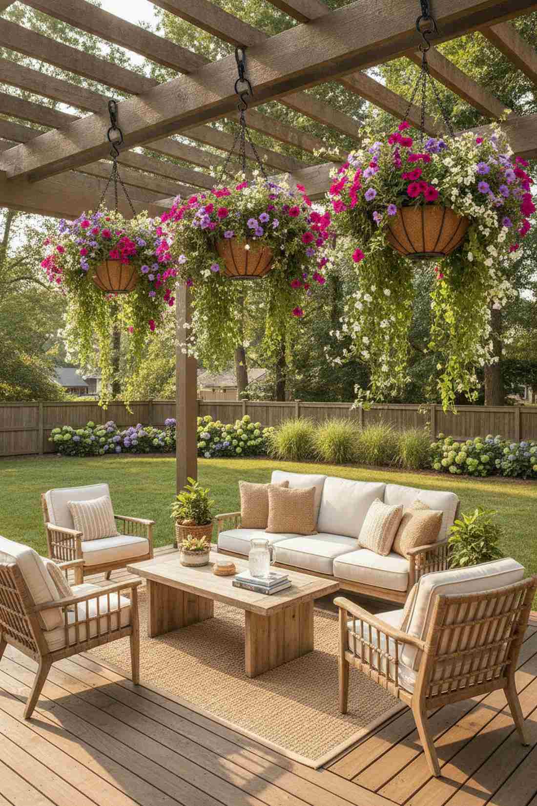 hanging basket layers