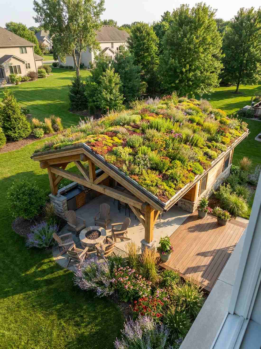 living green roof