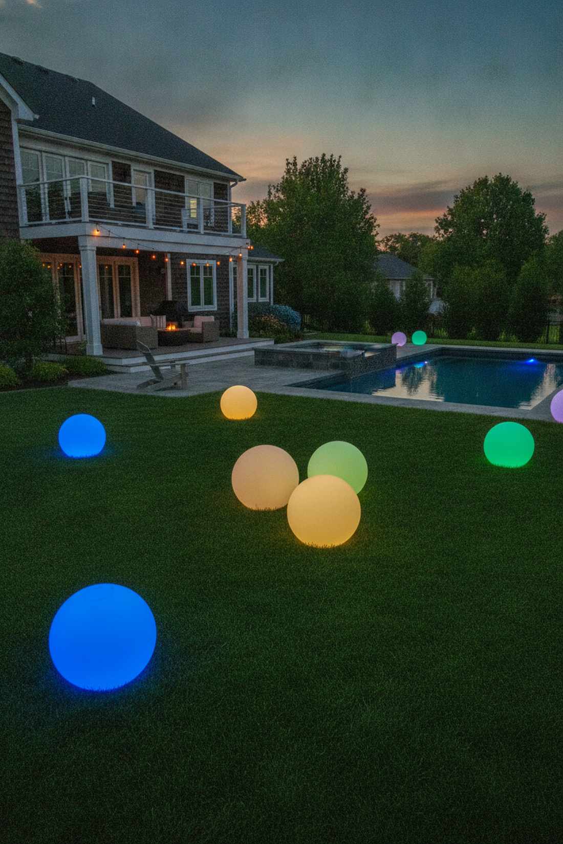 moon globe lanterns