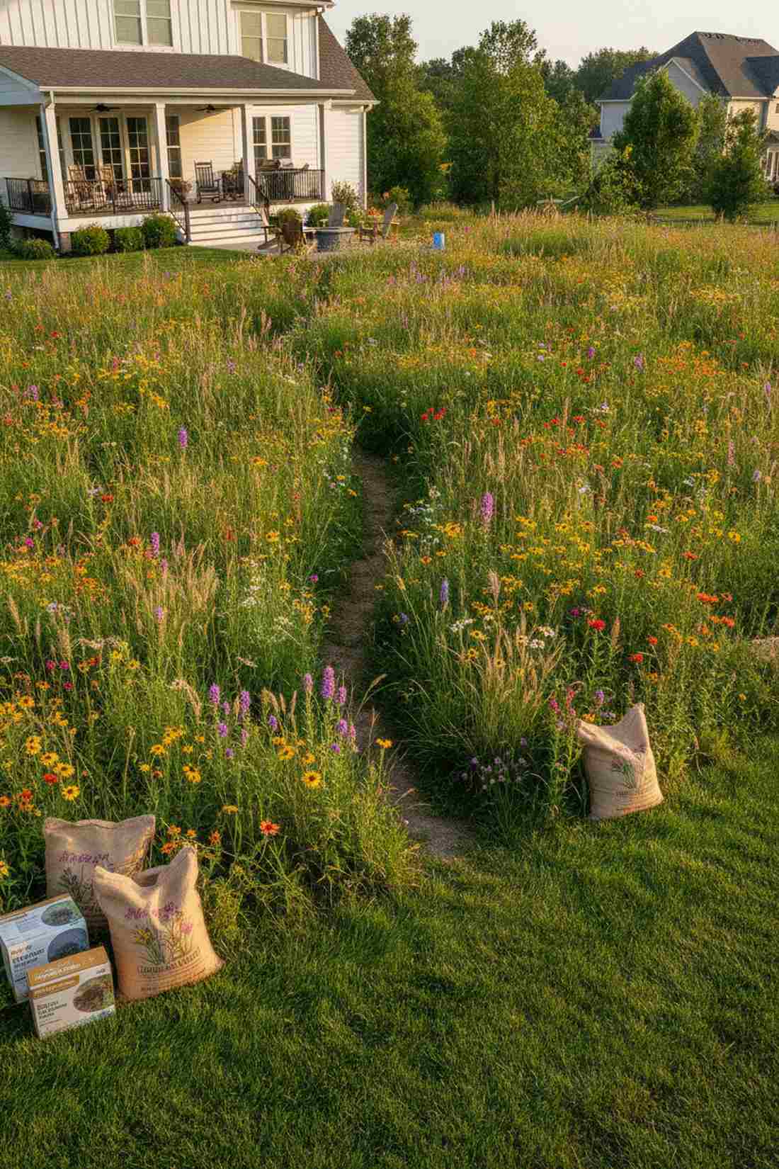 native prairie meadow