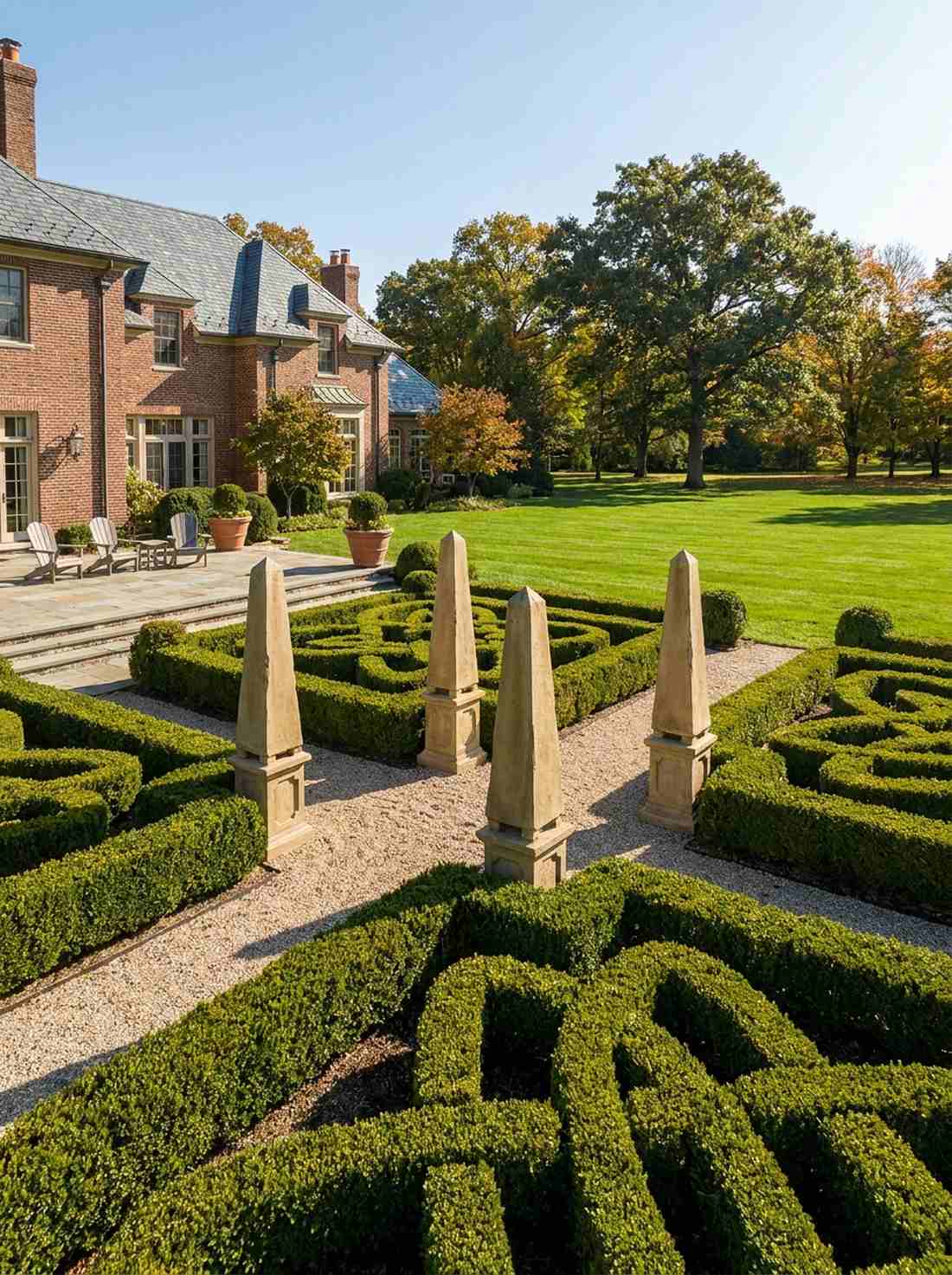 parterre quadrant dividers