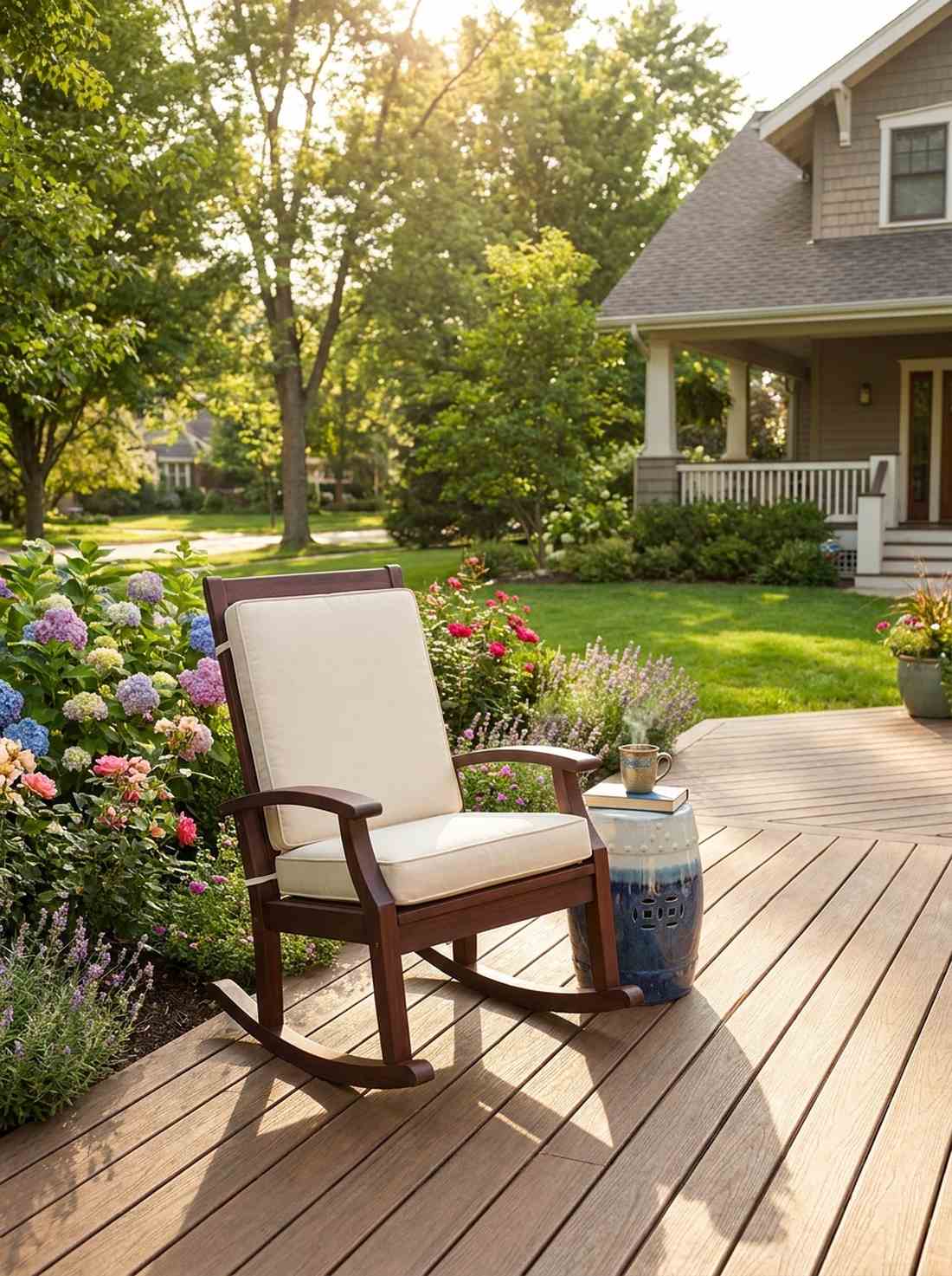 rocking chair nook