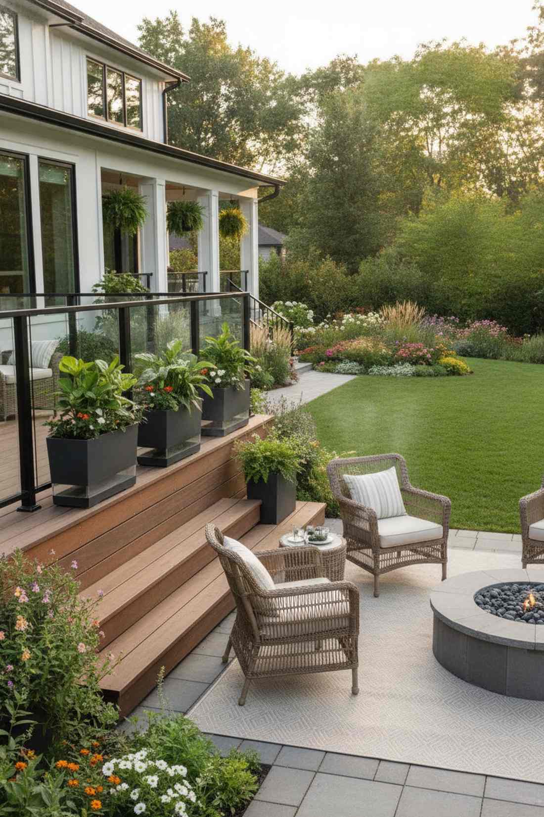 self watering reservoir planters