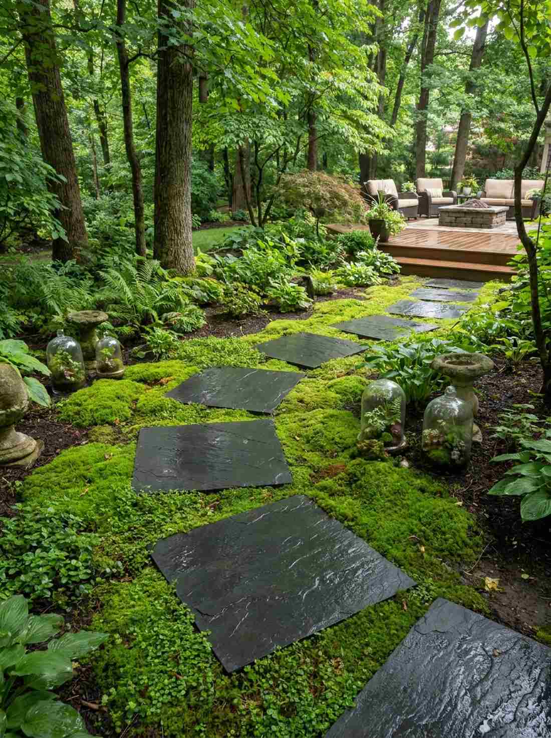 slate tile floating sequence