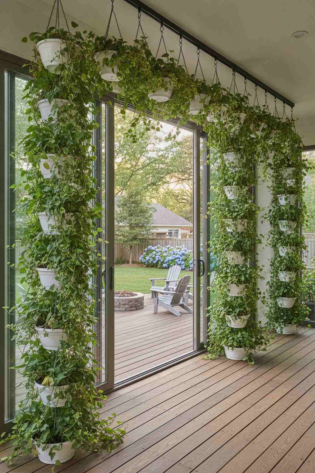 sliding door frame gardens