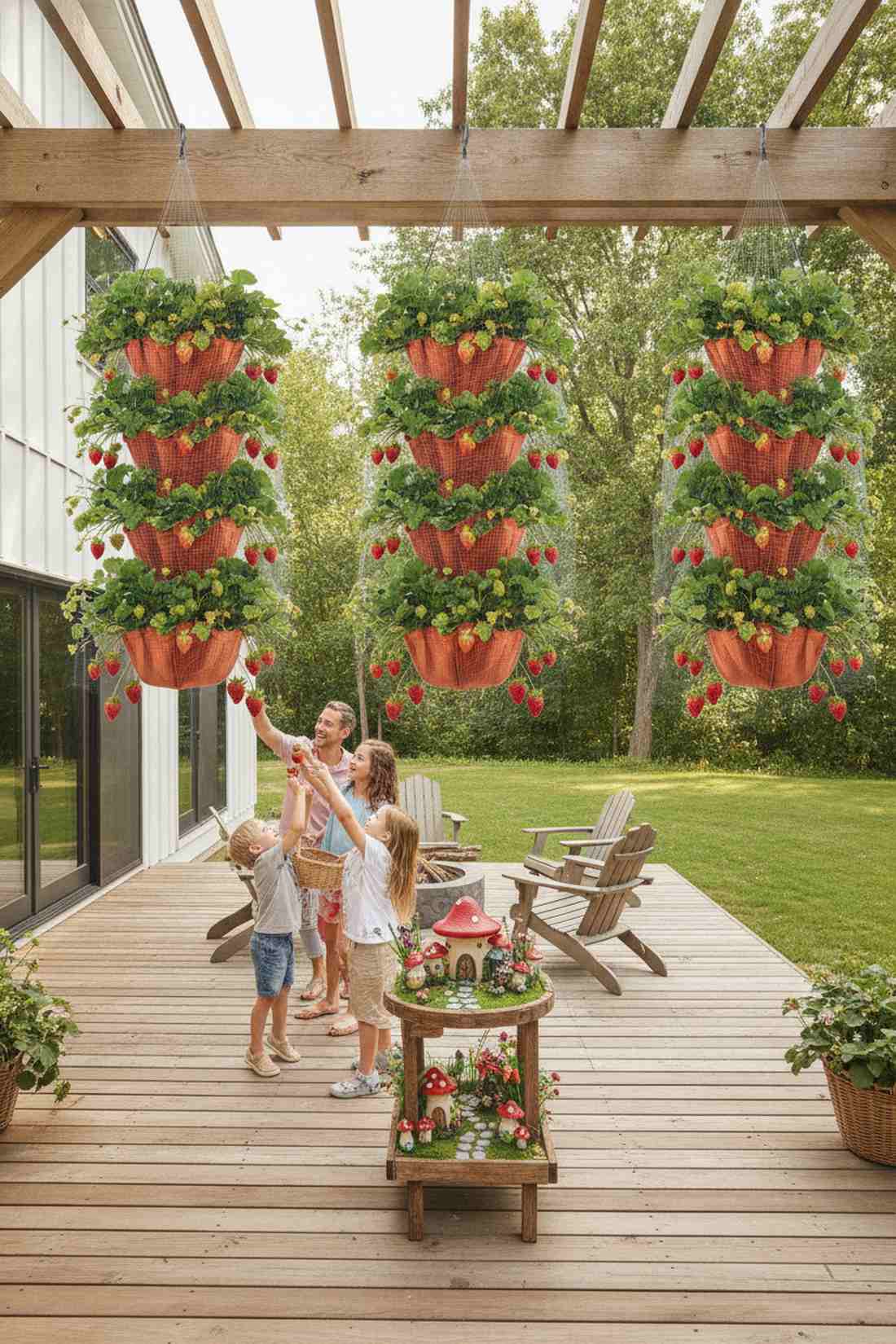 strawberry tower hangers