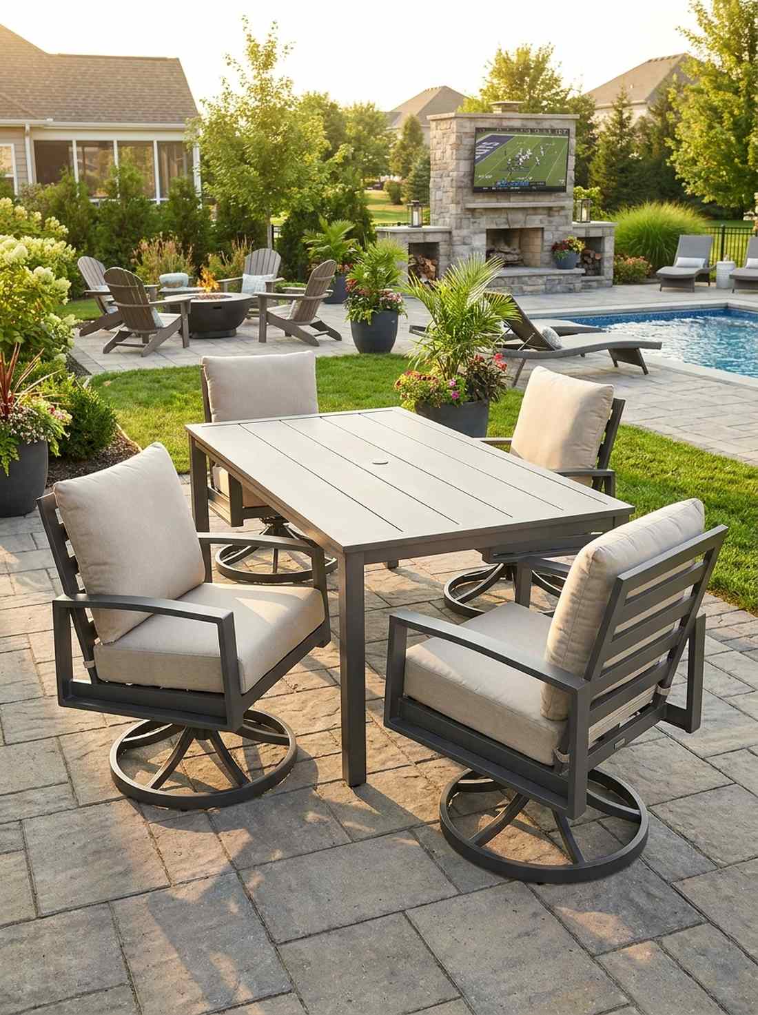swivel dining chairs for flexible seating