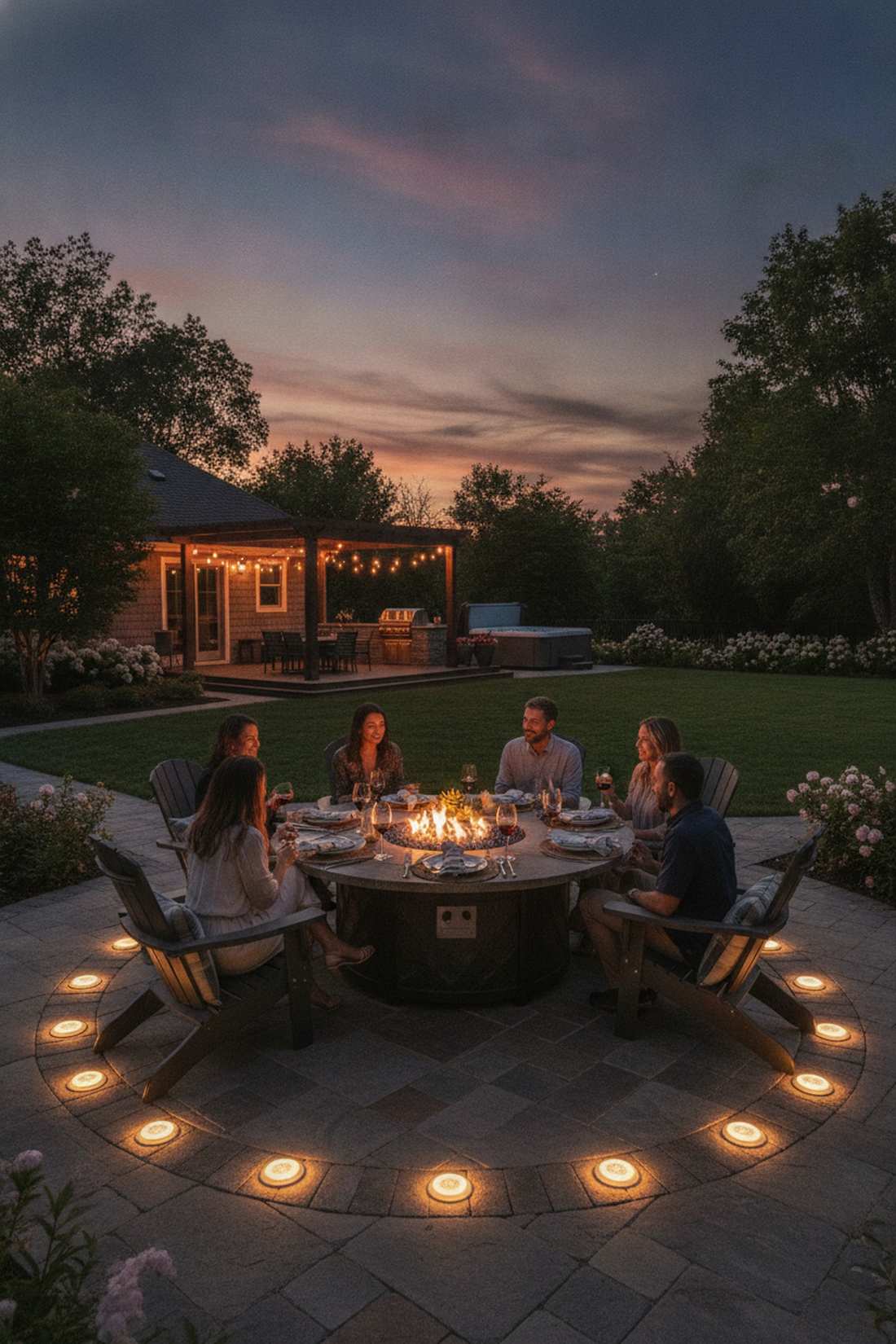 table perimeter ground ring