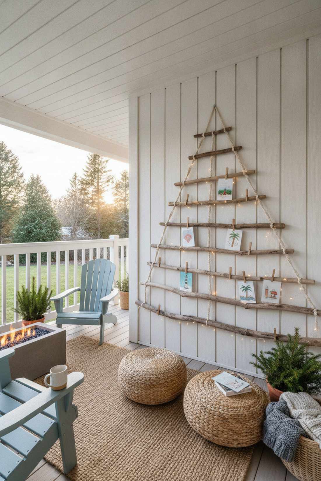 tiered branch wall tree