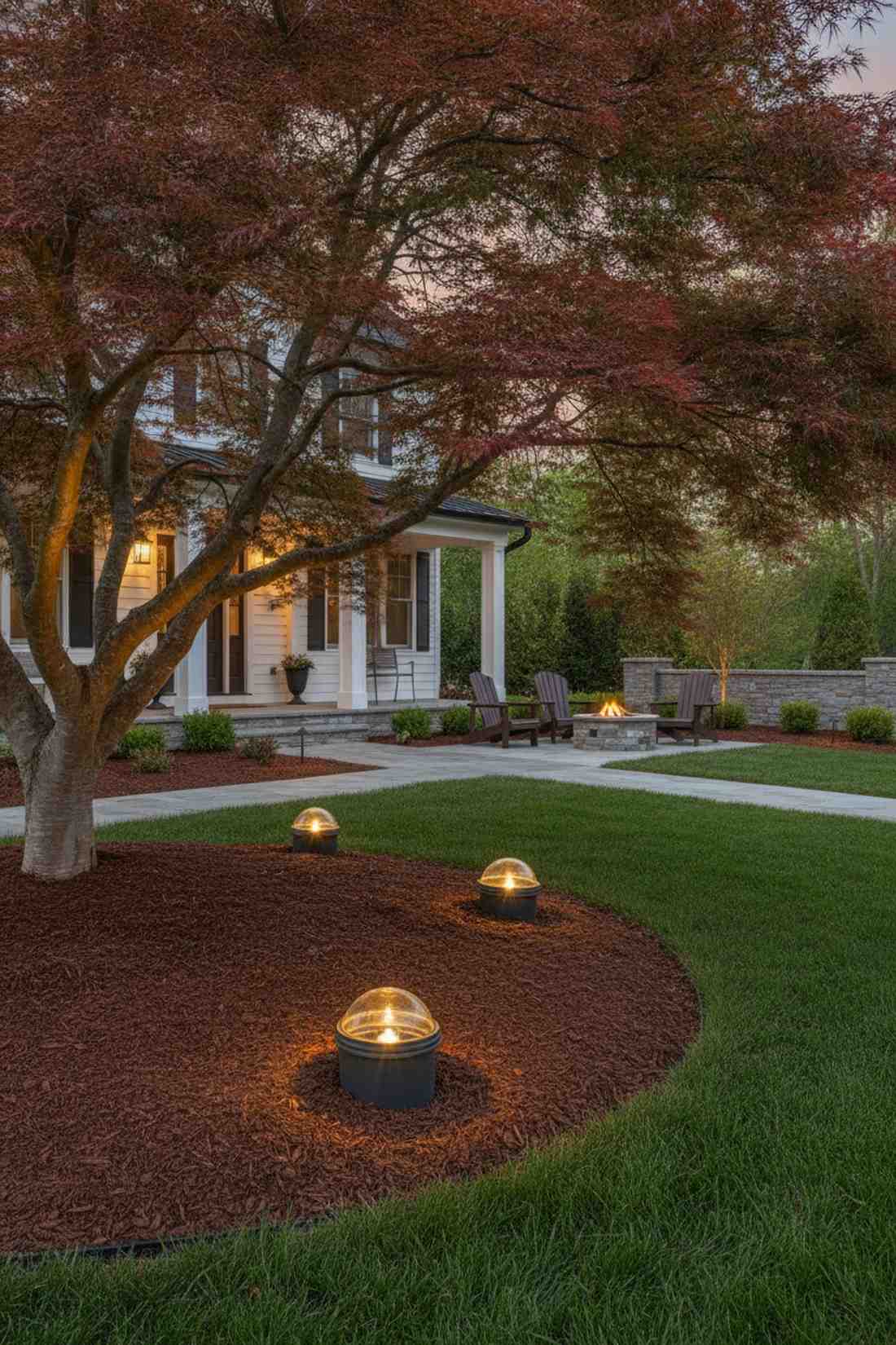 well light fixtures