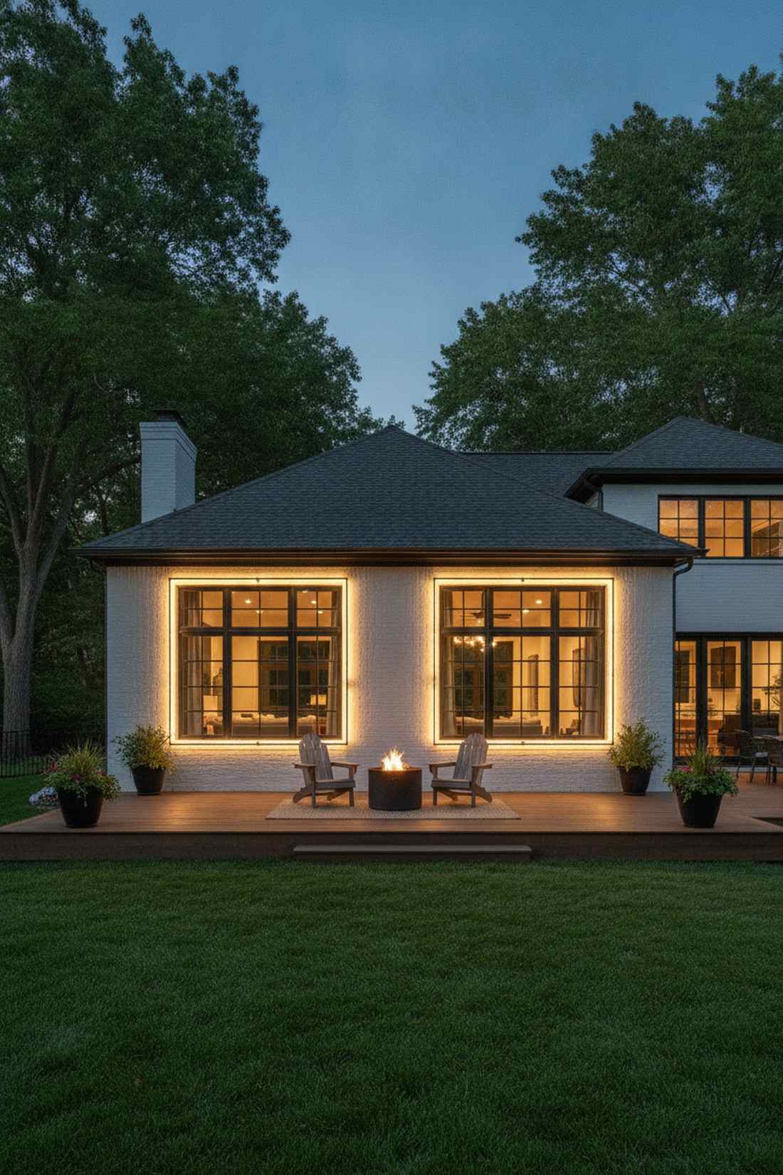 window frame outlining