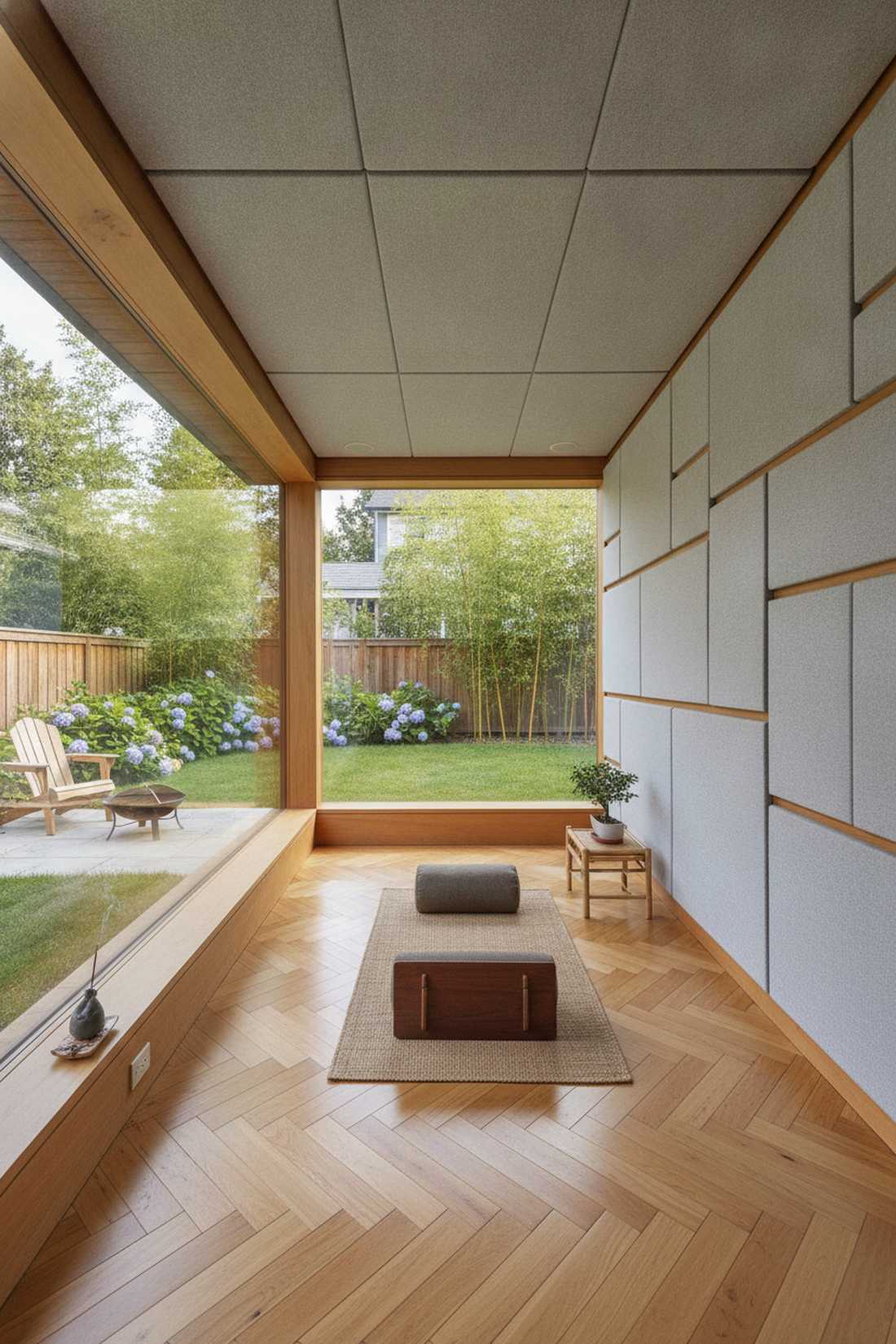 yoga studio meditation space