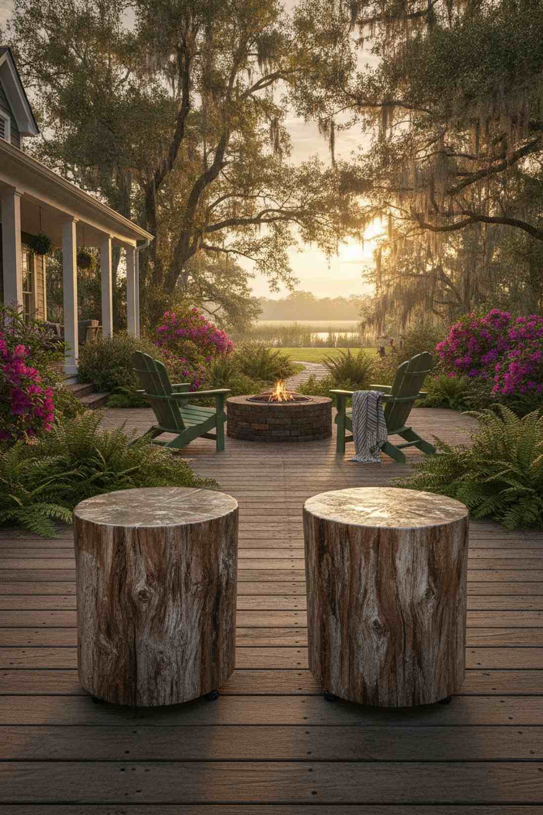 aged cypress silver brown