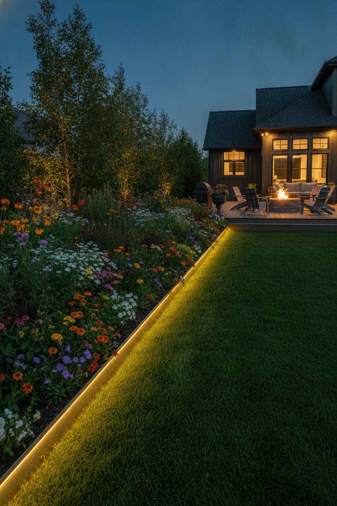 border edge linear lighting