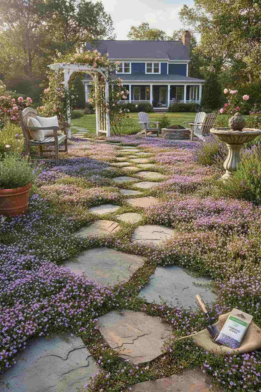 creeping thyme fragrant joints