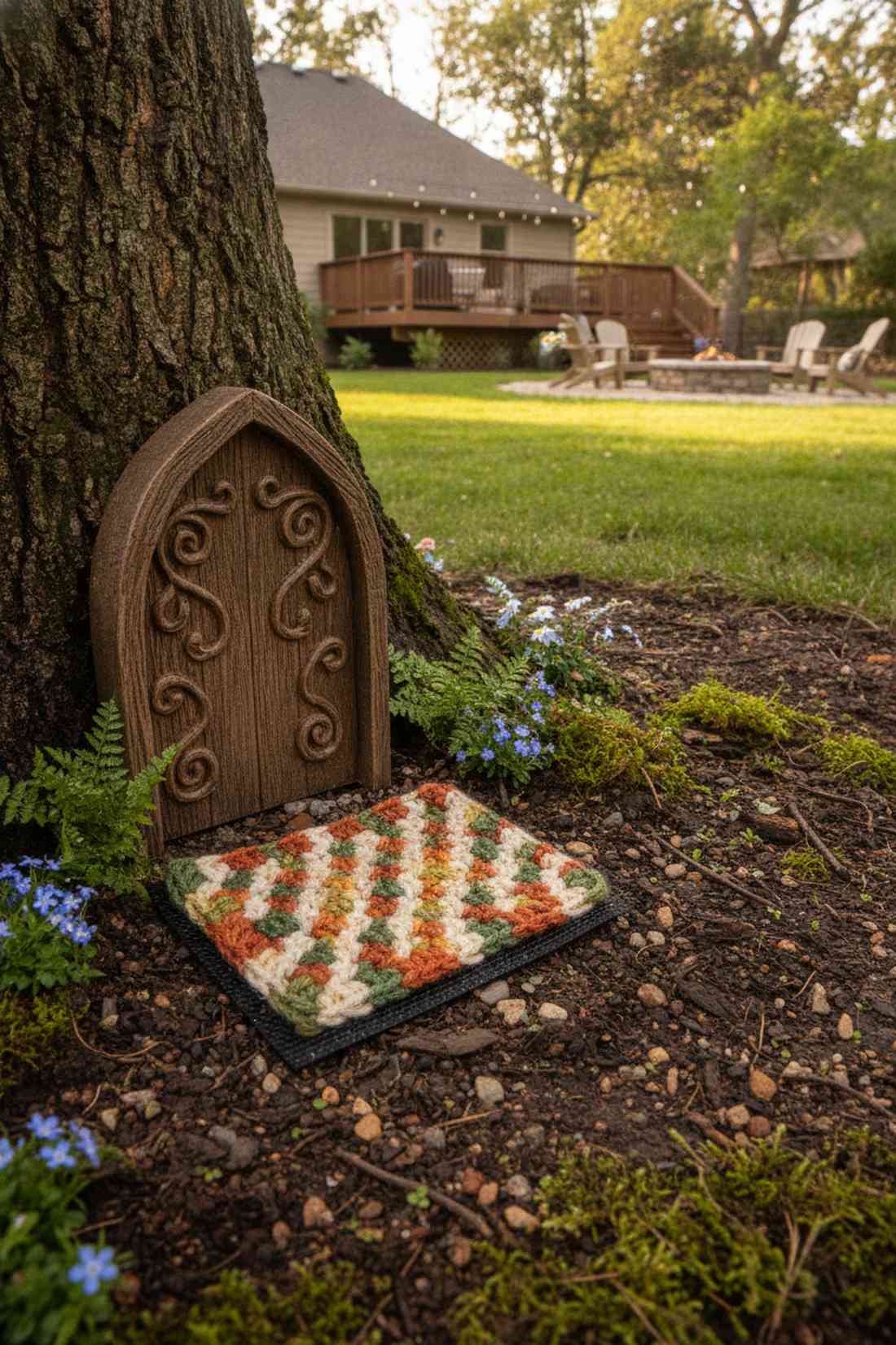 crochet welcome mats