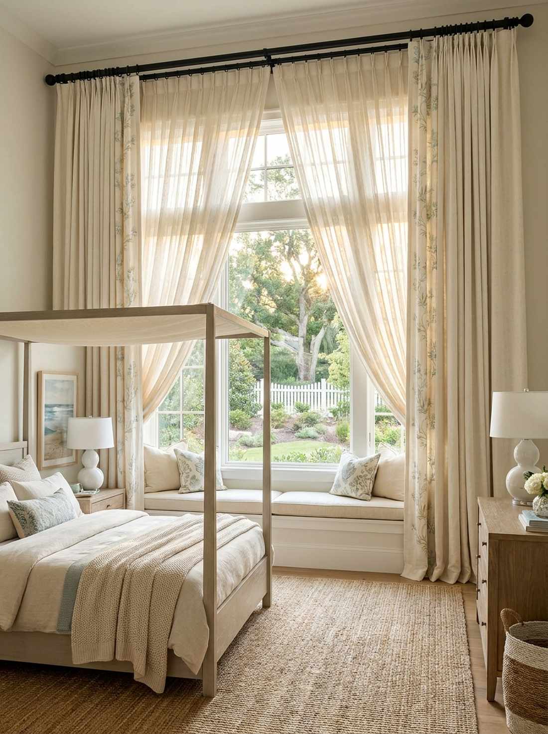 curtain and canopy layering
