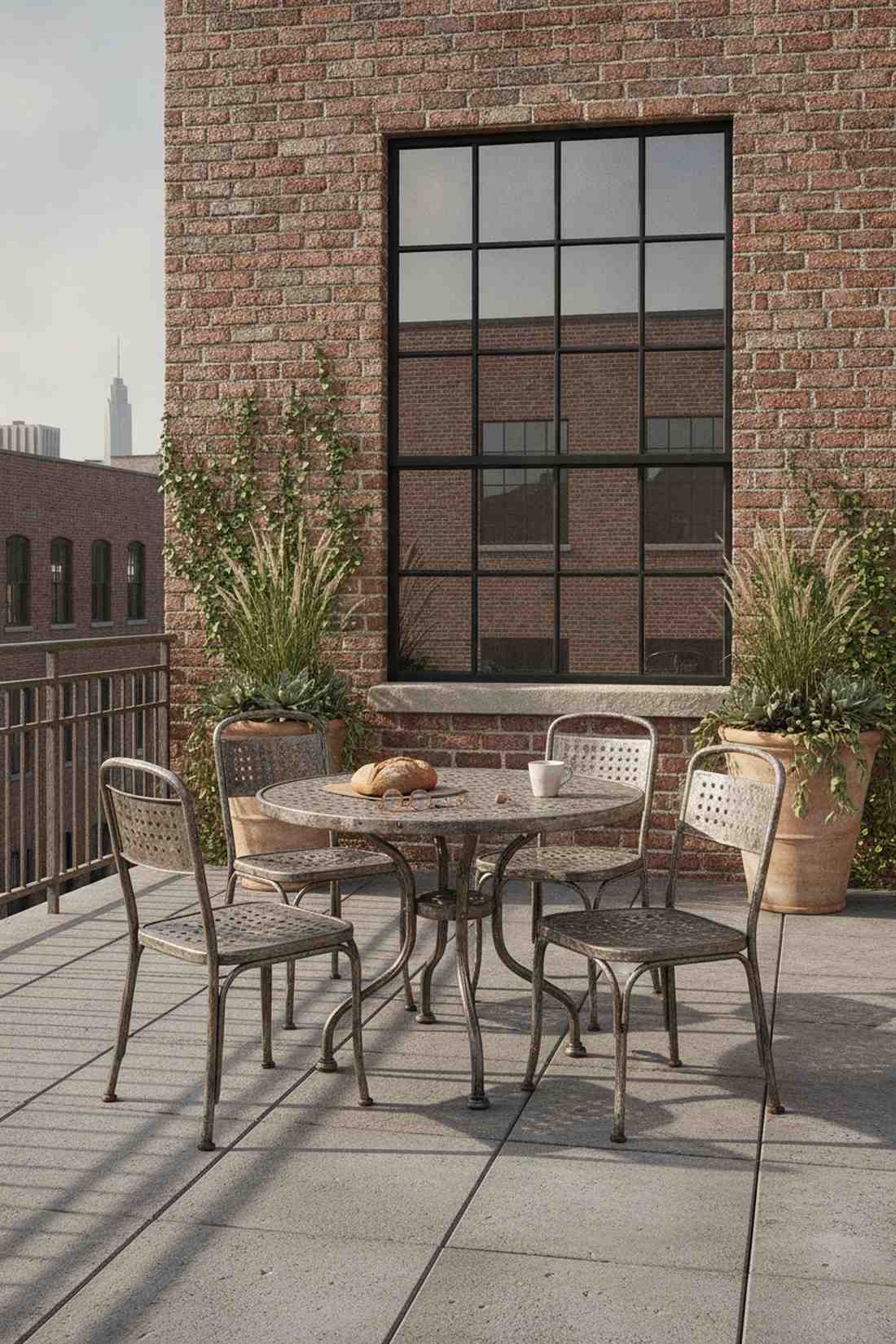 industrial metal bistro collection