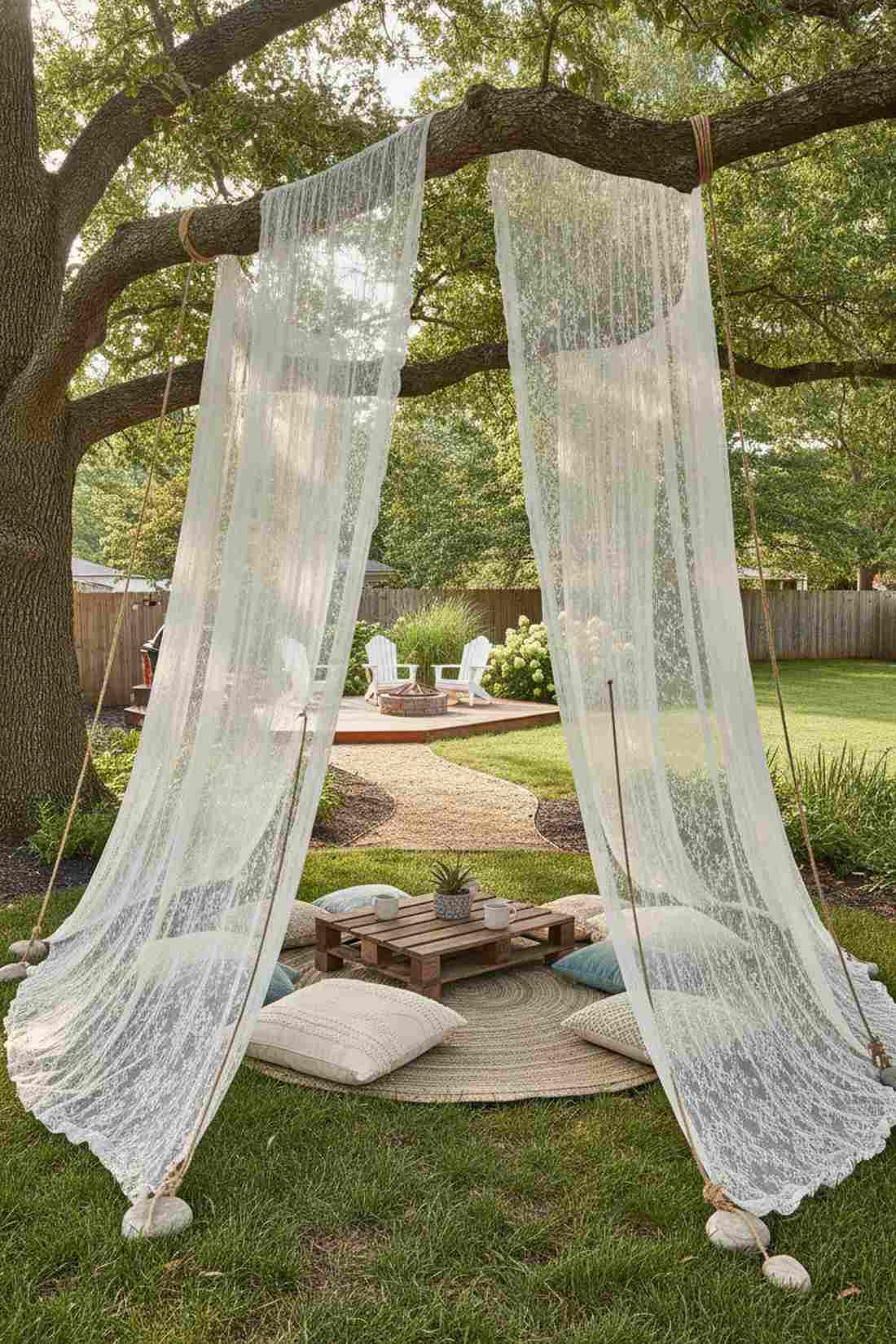lace tent intimate spaces