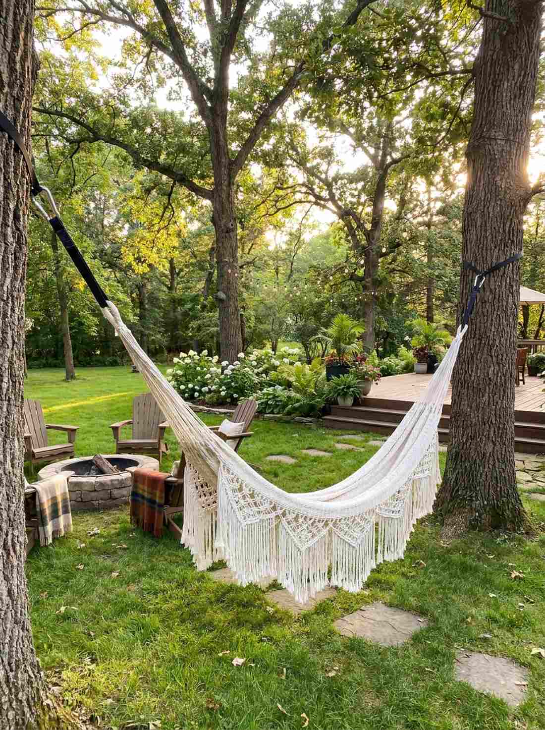 macrame hammock