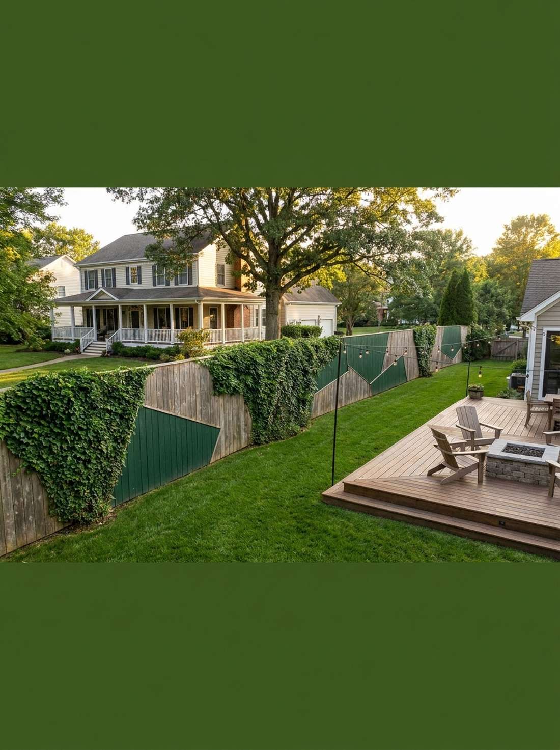 maintenance free ivy wall