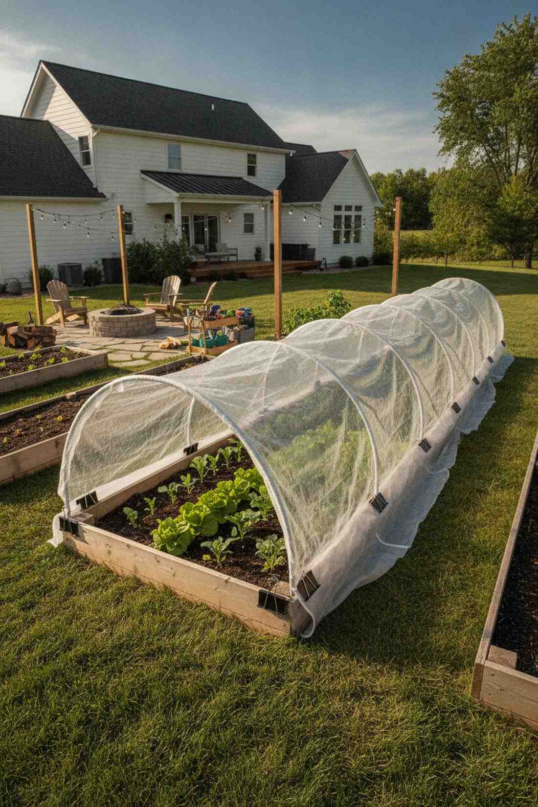 mobile greenhouse bed system