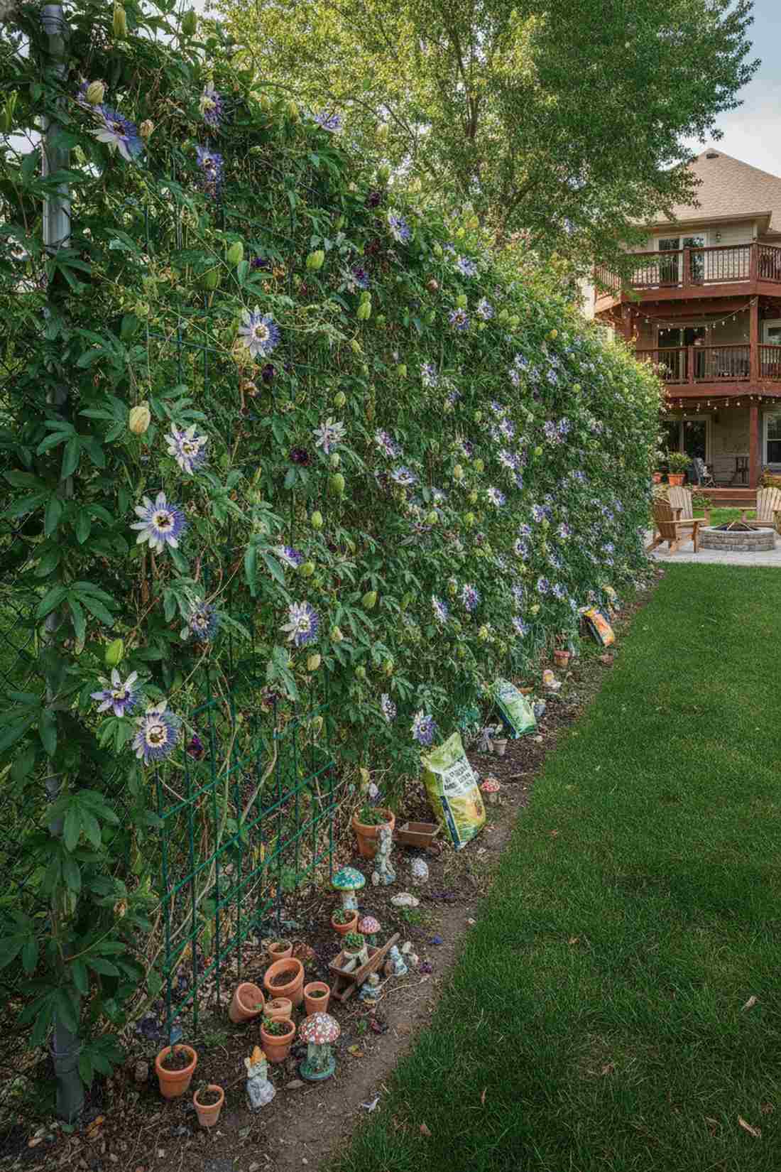 passion flower vine