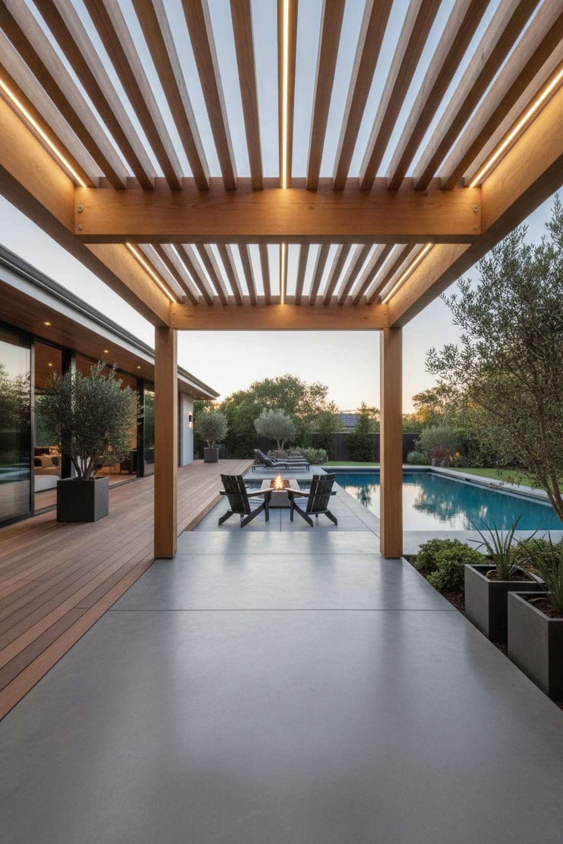 pergola beam linear runs