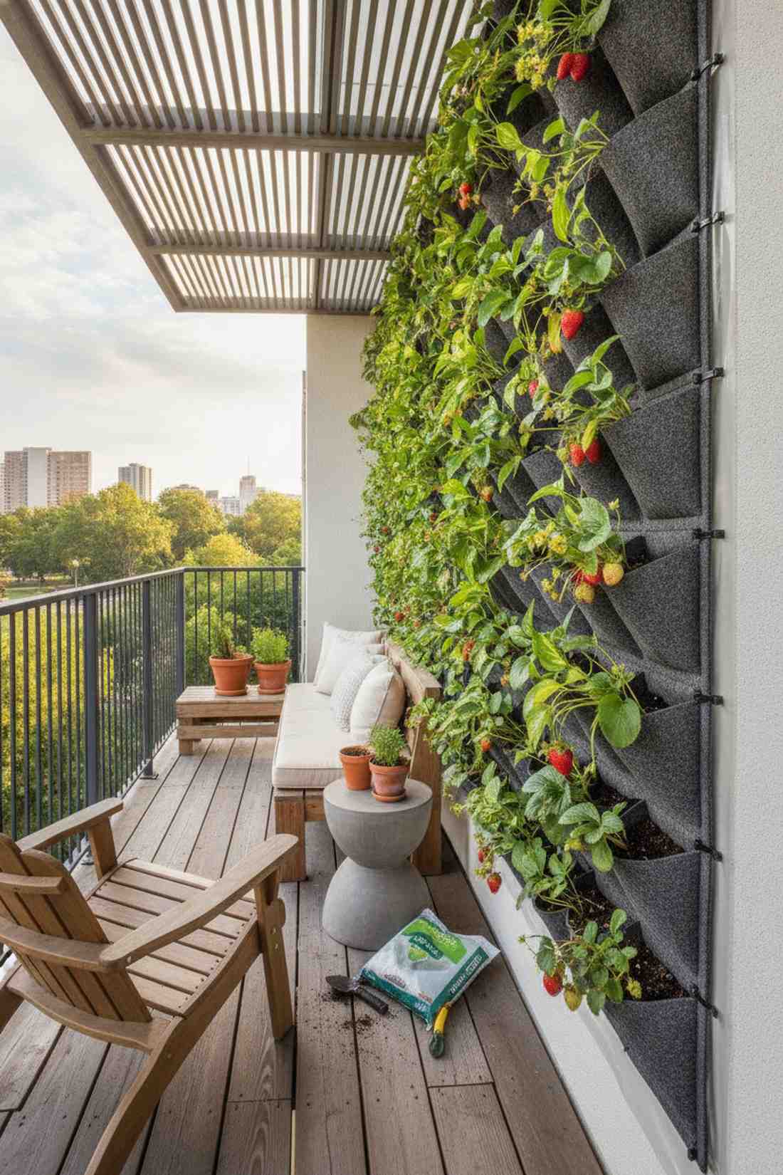 pocket planter walls