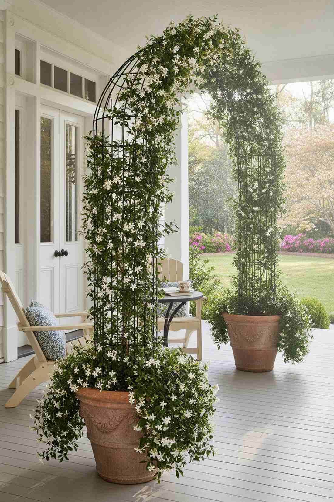potted star jasmine