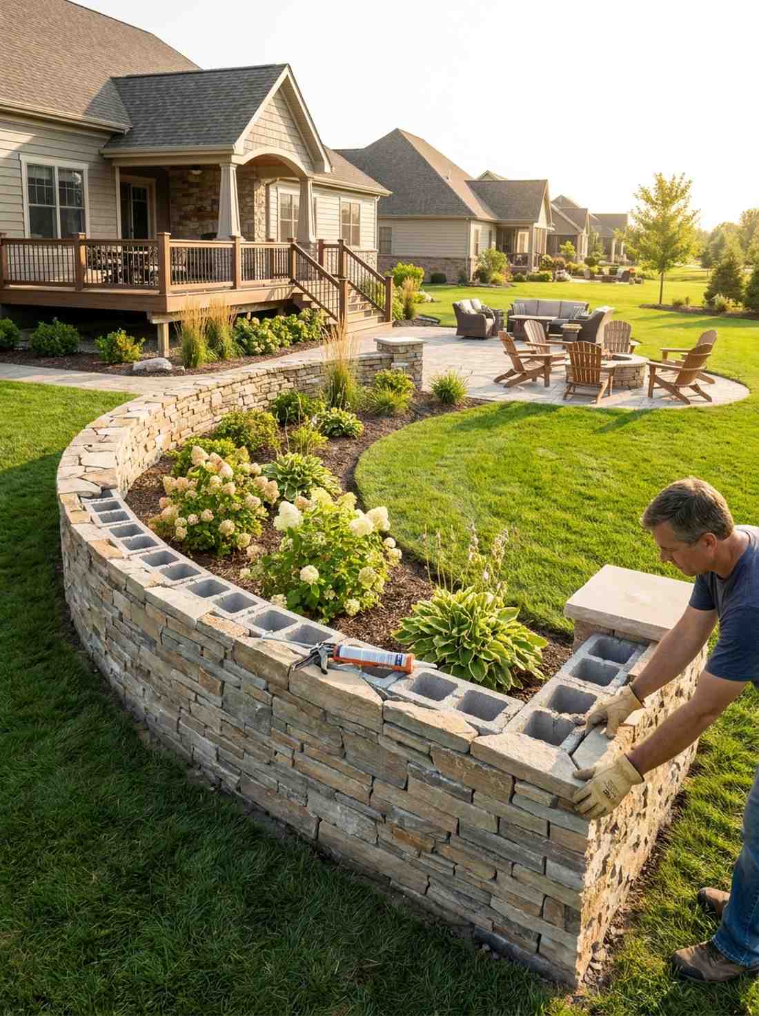 stone veneer facing systems