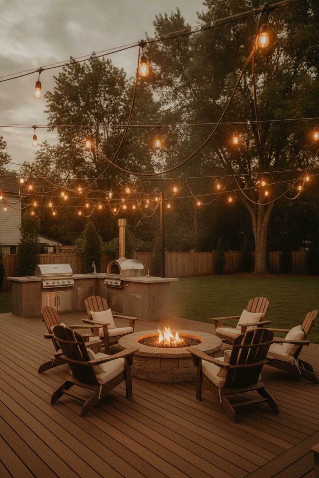 string lights with edison bulbs