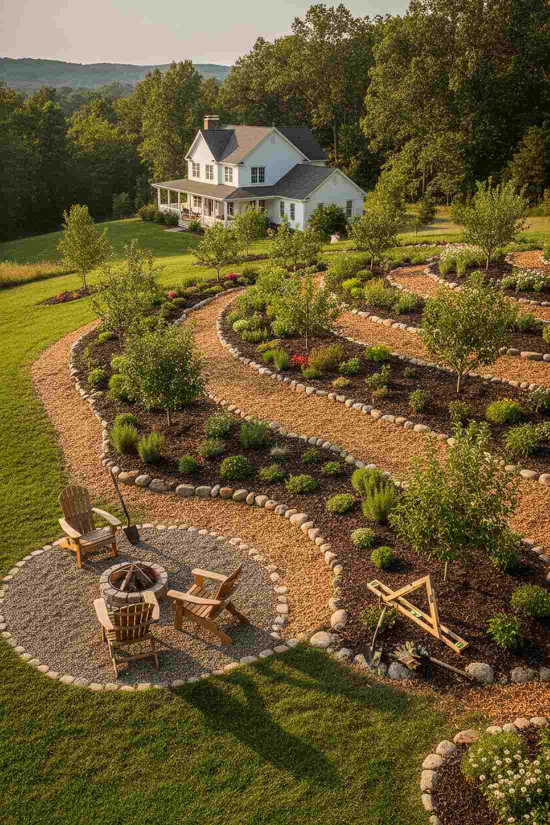 swale integrated terraces