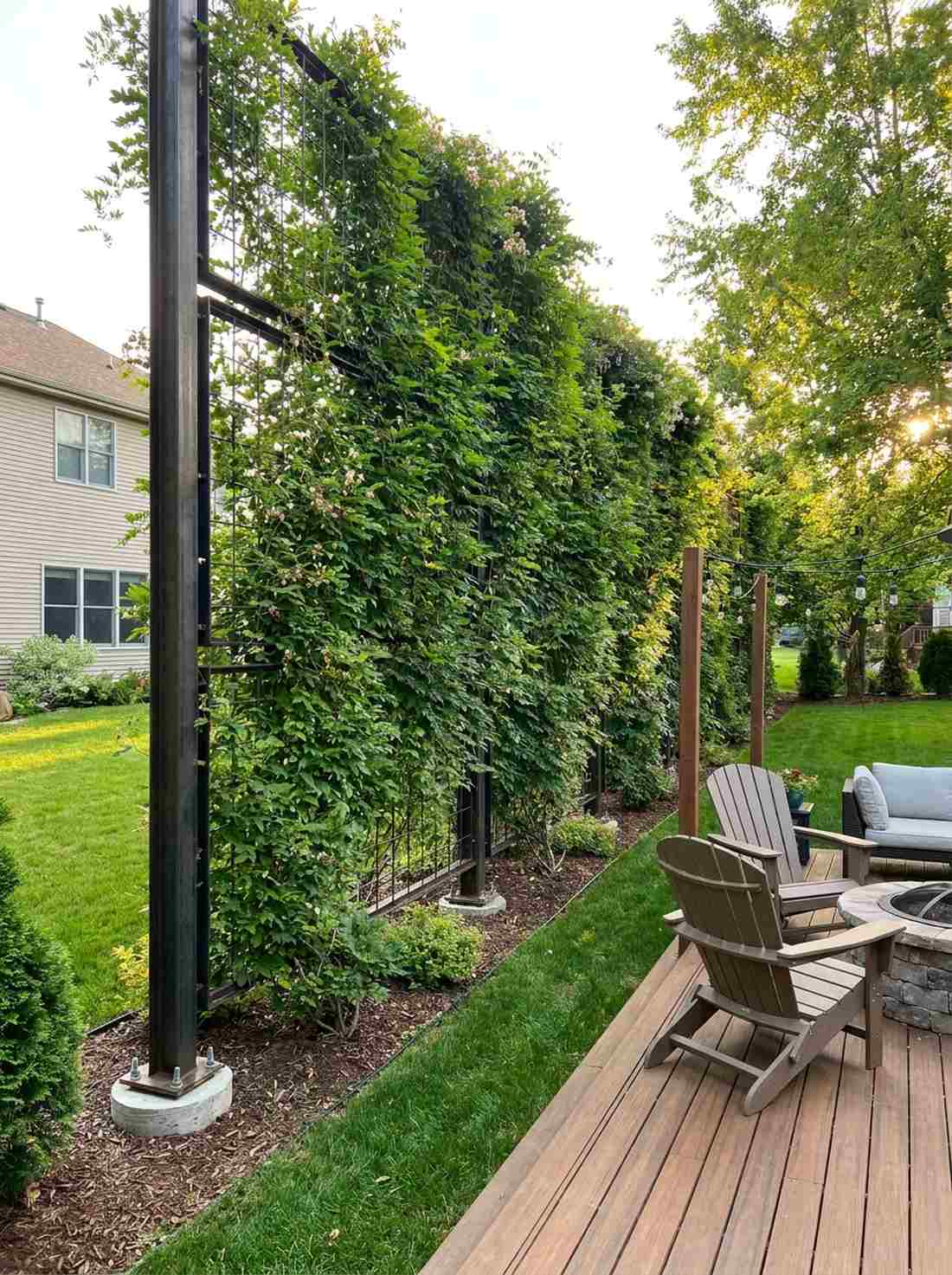 tall vertical panel system