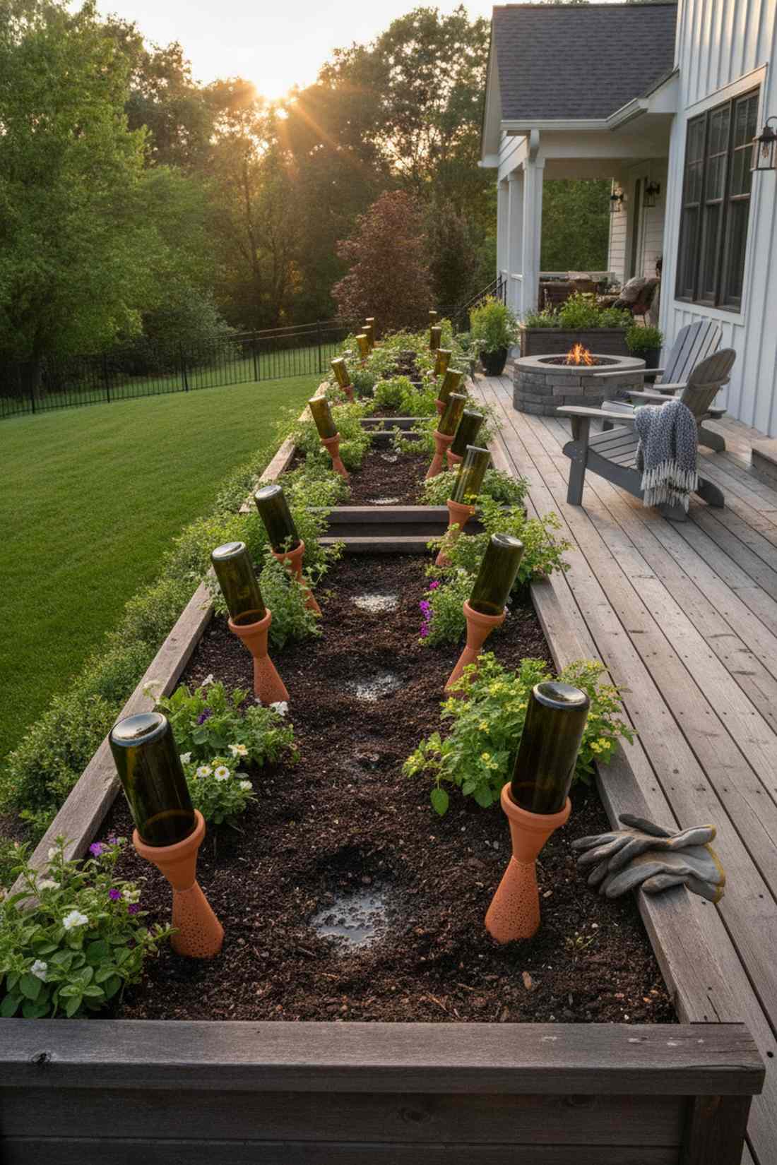 wine bottle drip irrigators
