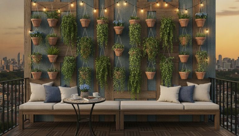 182 balcony decor wall vertical